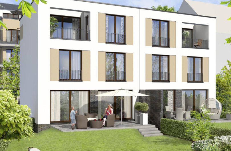 ES Wohnungsbaugesellschaft - Biebricher Stadtgarten - Außenansicht