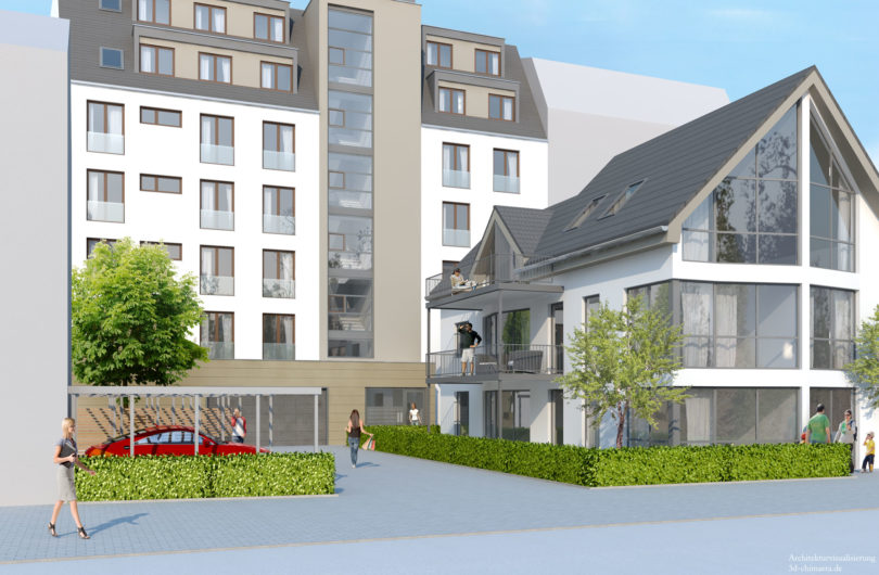 ES Wohnungsbaugesellschaft - Eschborn 19 - Außenansicht